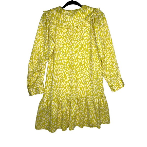 WHO WHAT WEAR CITRUS LEOPARD TIERED DRESS WOMENS Small‎ - Picture 2 of 9